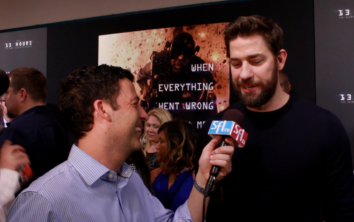 John Krasinski picture John Krasinski actor and movie star. Celebrity media interview
