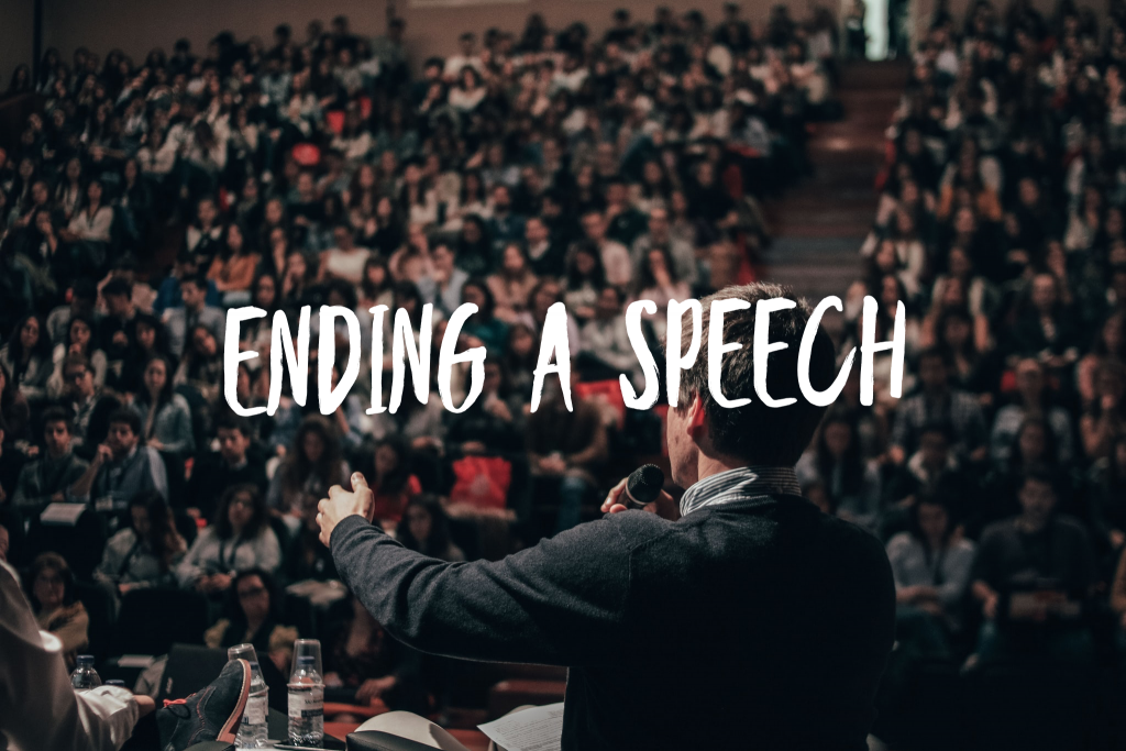 How To End Speech Example