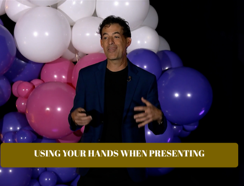Using Your Hands When Presenting