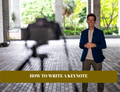 How To Write A Keynote Speech
